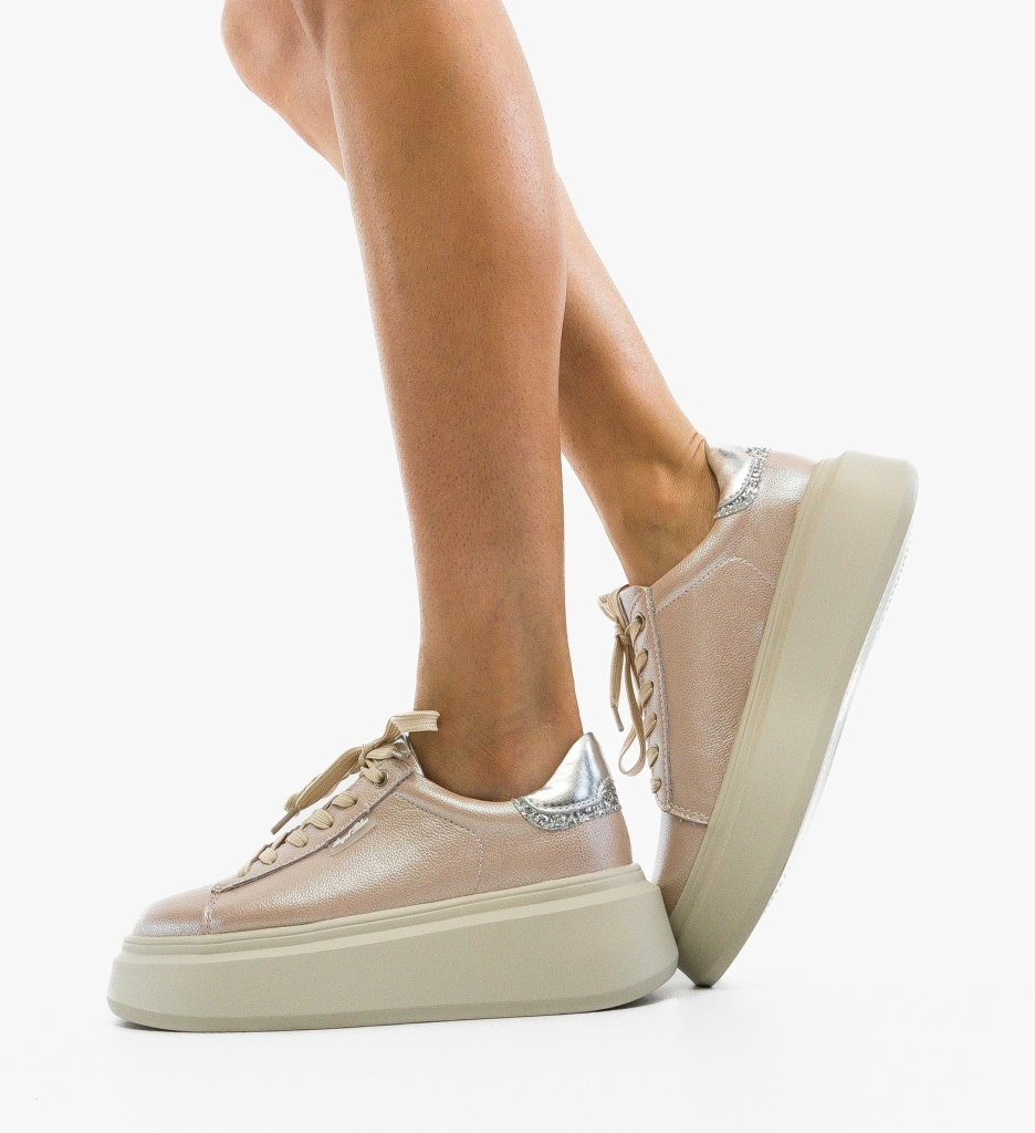 Pantofi Casual Lalere Roz - Stil și Confort - imagine 2