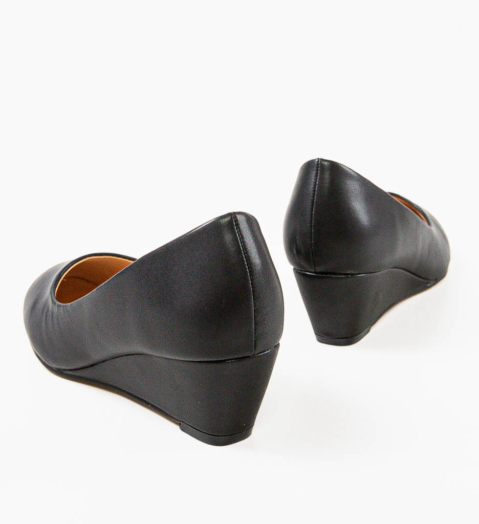 Platforme Dama Melborne Negre - Confort Urban - imagine 9