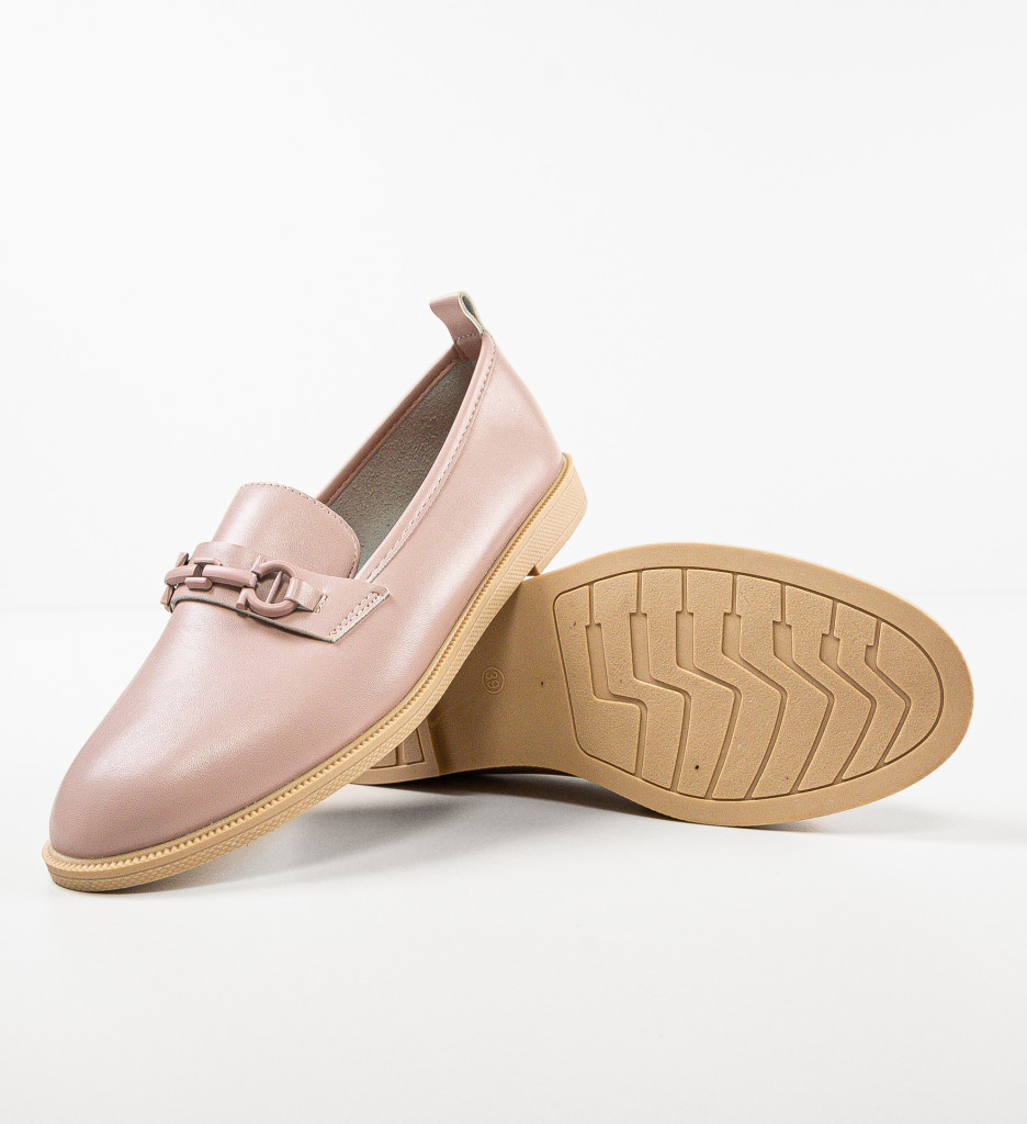 Pantofi Casual Dama Baja Nude - Confort și Stil - imagine 7