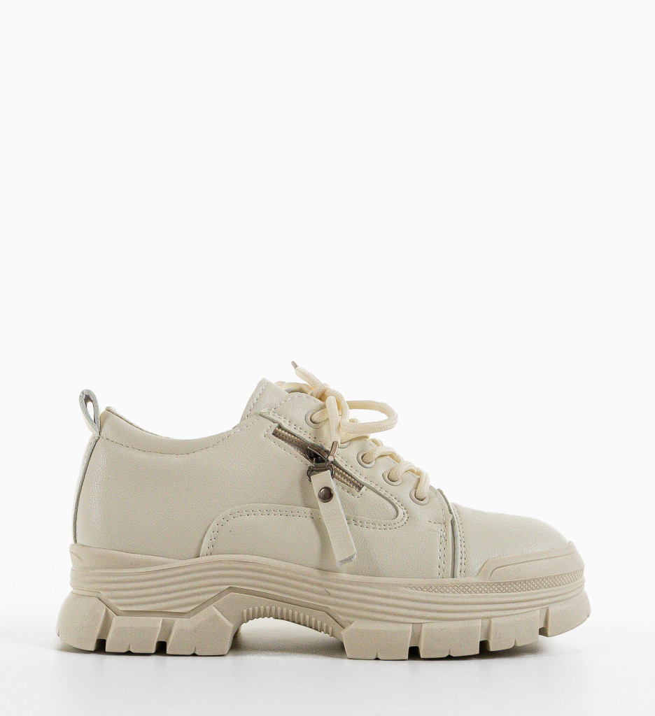 Pantofi Casual Aguir Bej | Confort și Stil - imagine 5