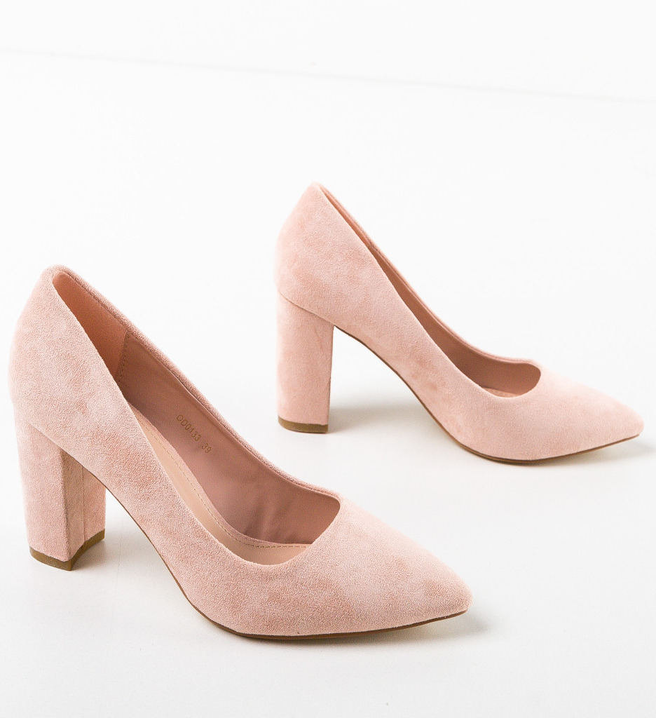 Pantofi Genta Roz cu Toc - Eleganță și Stil - imagine 6