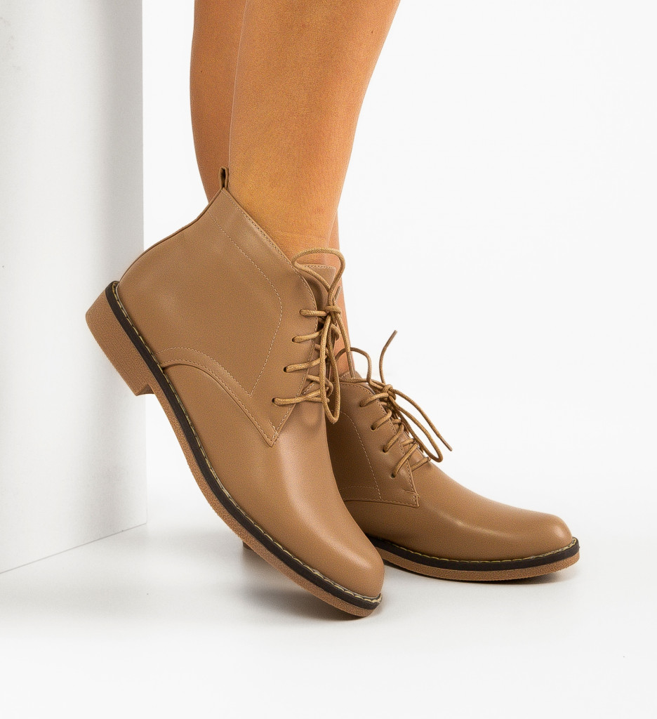 Ghete Dama Khaki | Confort & Stil Modern