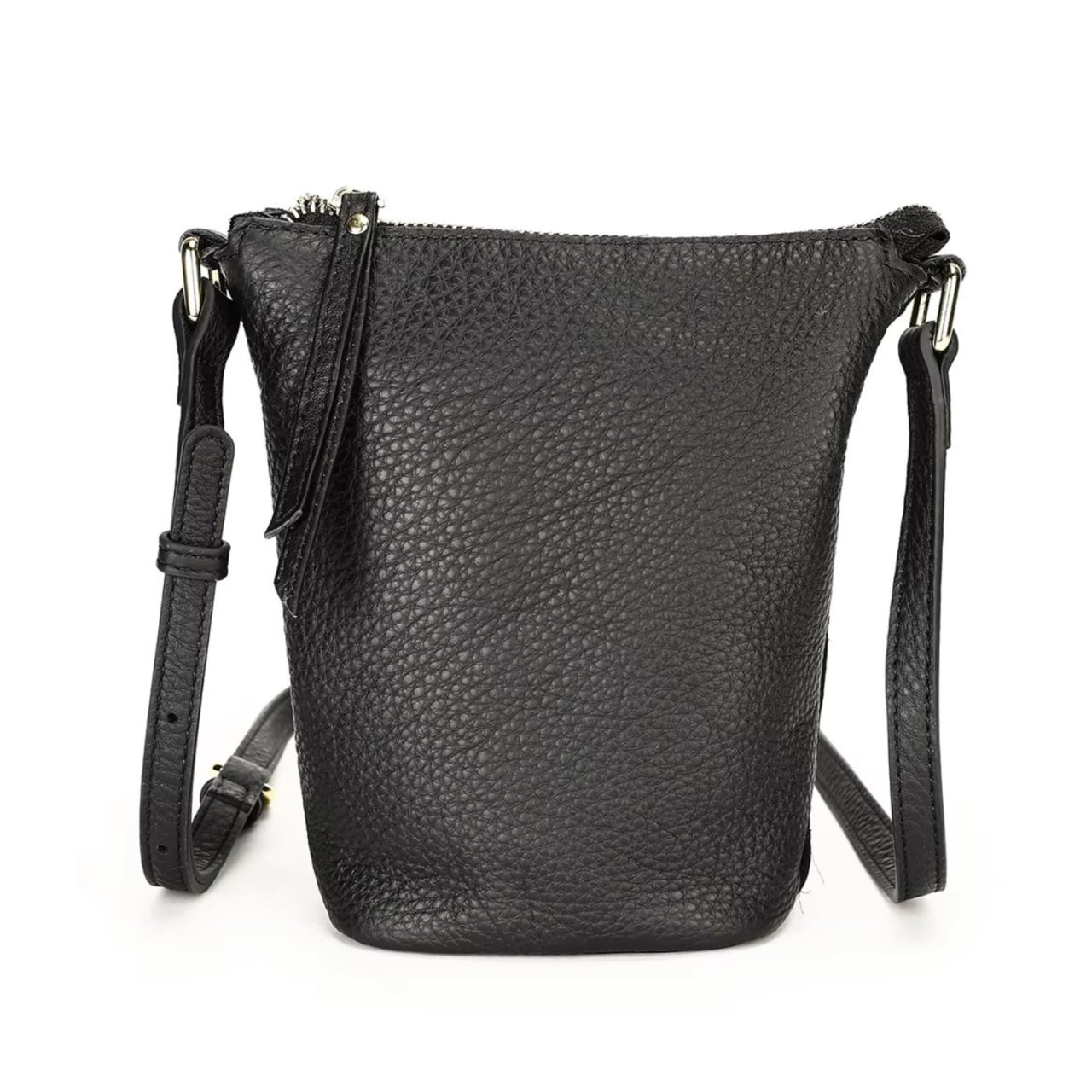 Geanta Piele Naturala Delis GT3215 Negru