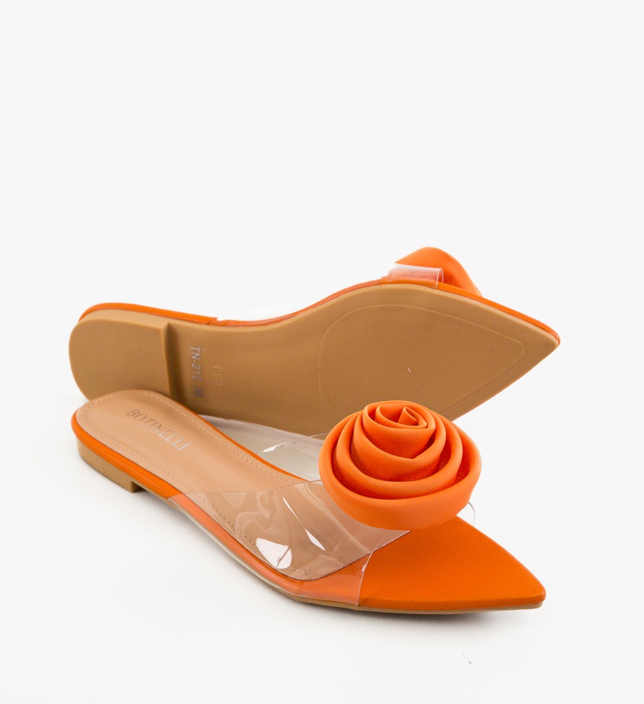 Papuci Narkis Portocalii - Confort și Stil - imagine 7