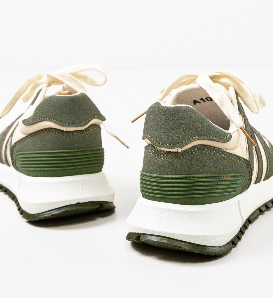 Sneakers Dama Morga Verzi - Confort și Stil - imagine 6