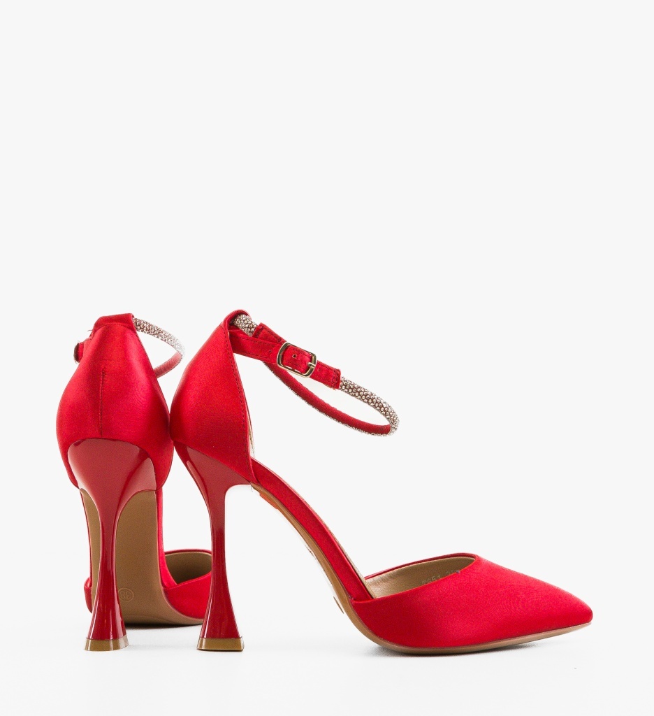 Pantofi cu toc Rory Rosii – Eleganță și Stil - imagine 4