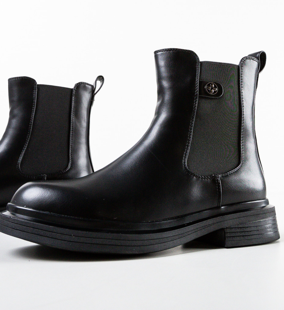 Ghete Dama Acacia Negre - Eleganță și Confort - imagine 6