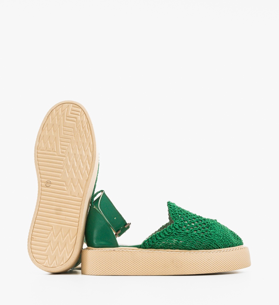 Pantofi Casual Rauros Verzi - Confort și Stil - imagine 4