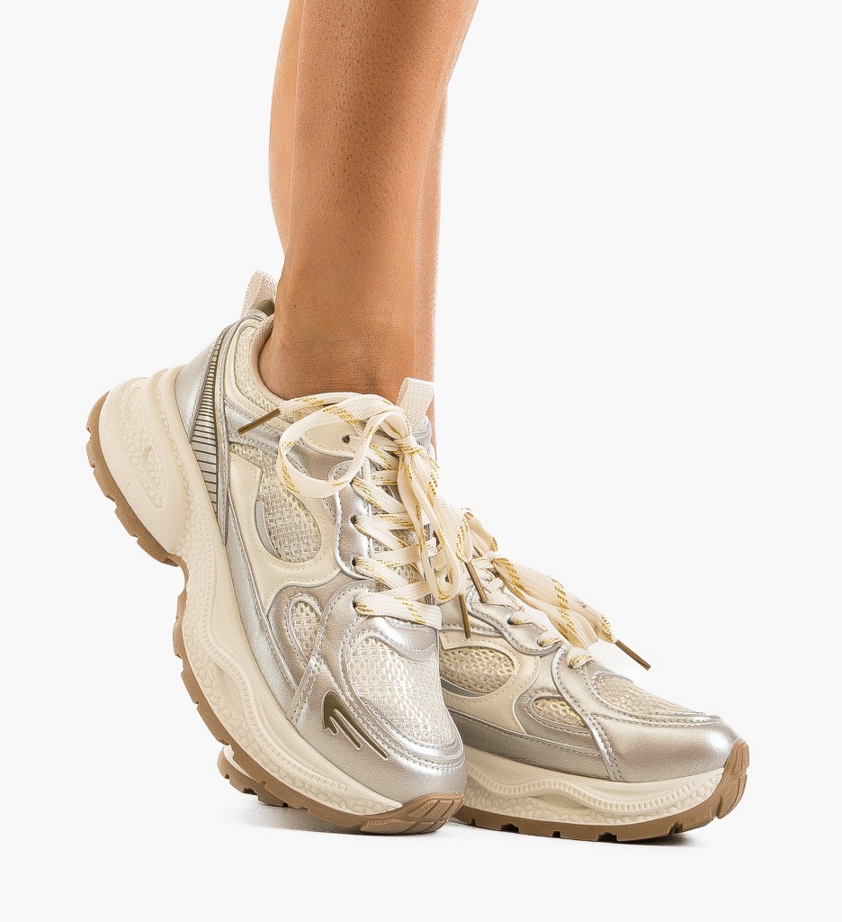 Sneakers Dama Aurii - Confort si Eleganta - imagine 4