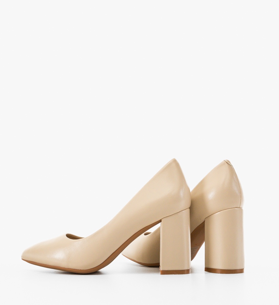 Pantofi cu toc Bej Freska - Eleganță și Confort - imagine 11