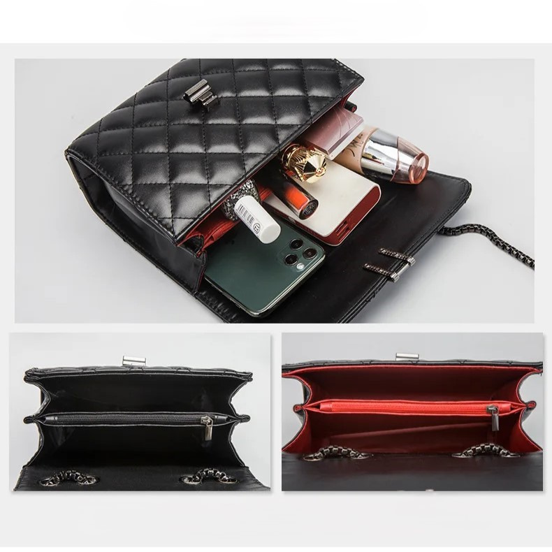 Geanta Dama Delis GT2950, Piele Eco, Negru - imagine 5