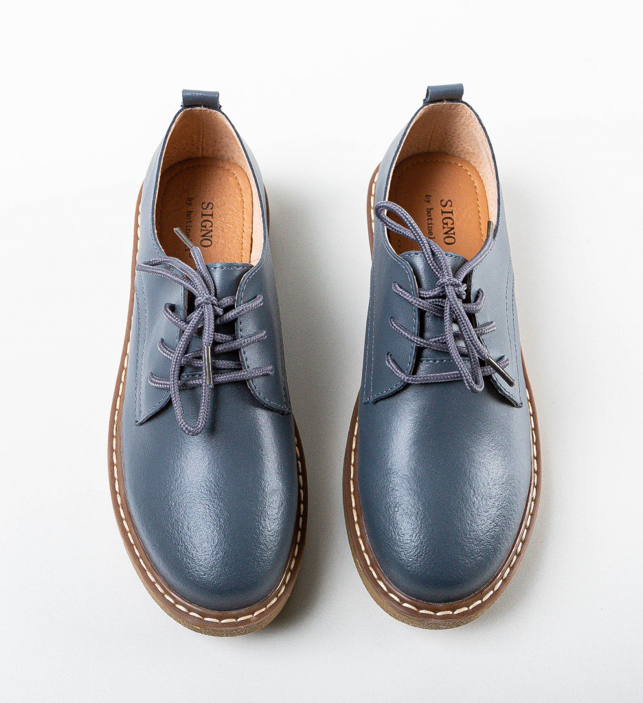 Pantofi Casual Doria Gri - Confort și Stil - imagine 6