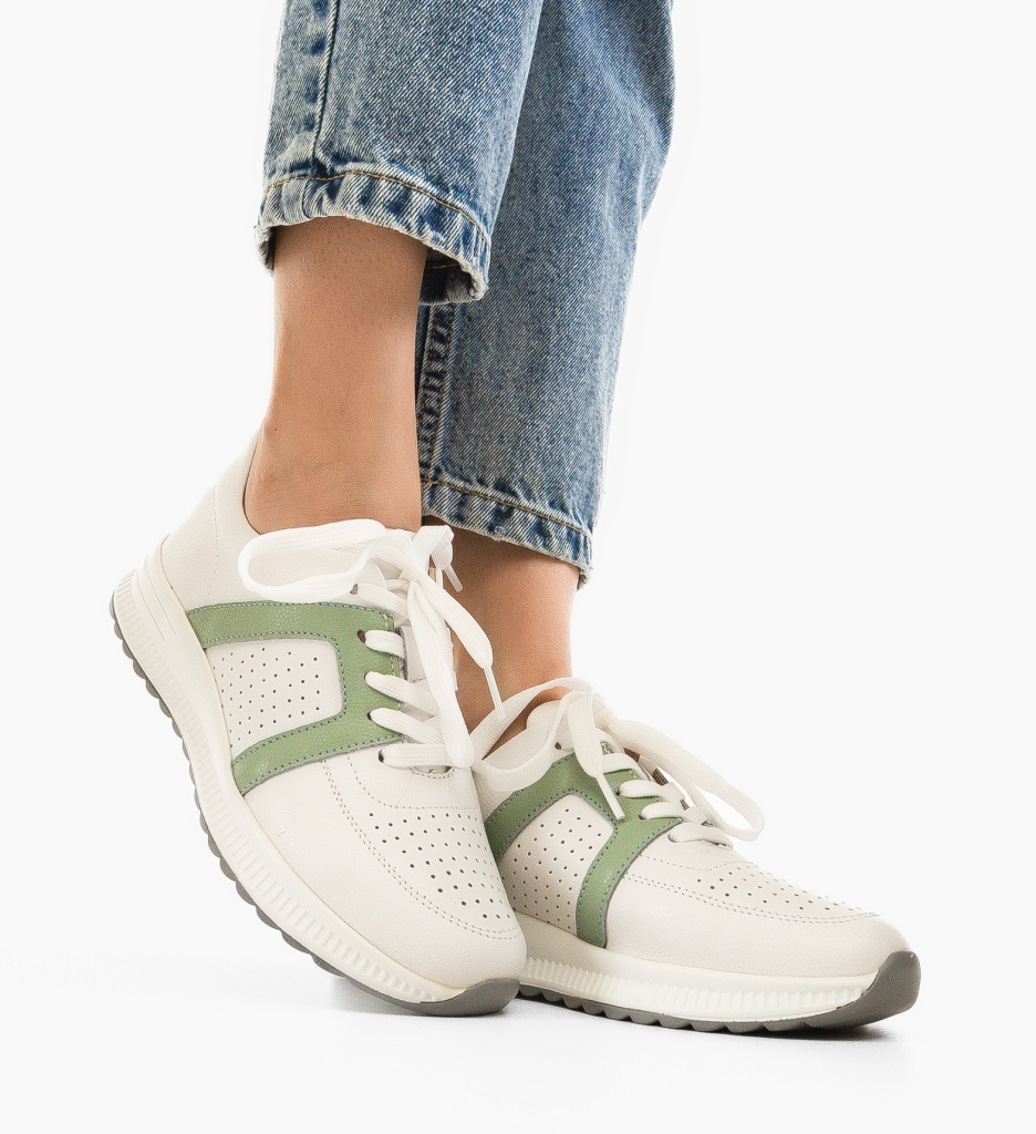 Sneakers Dama Melymi Verzi | Confort & Stil