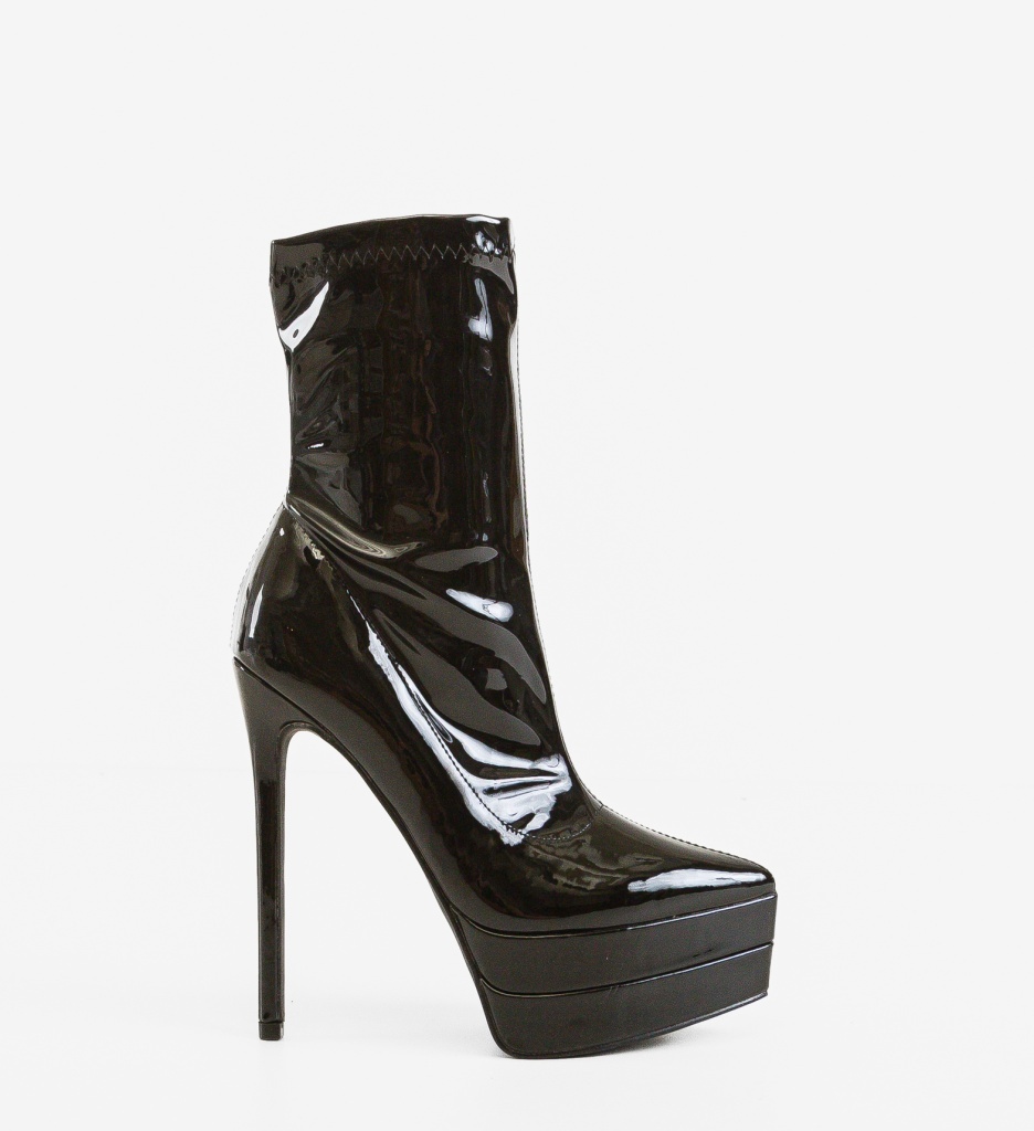 Botine Dama Kazmire Negre - Eleganță și Confort - imagine 7