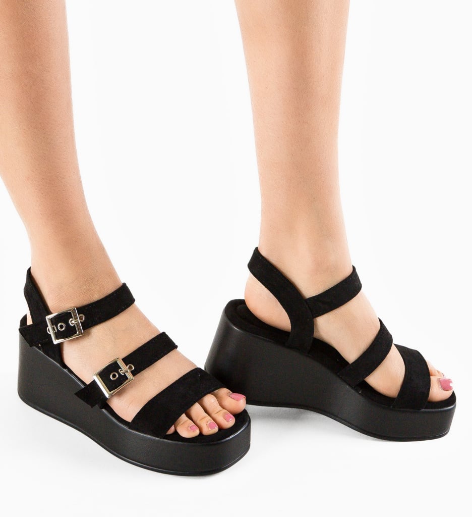 Platforme Dama Negre - Stil si Confort