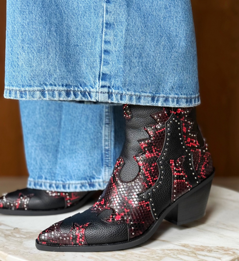 Botine Dama Grena Ketek - Eleganță și Stil - imagine 3