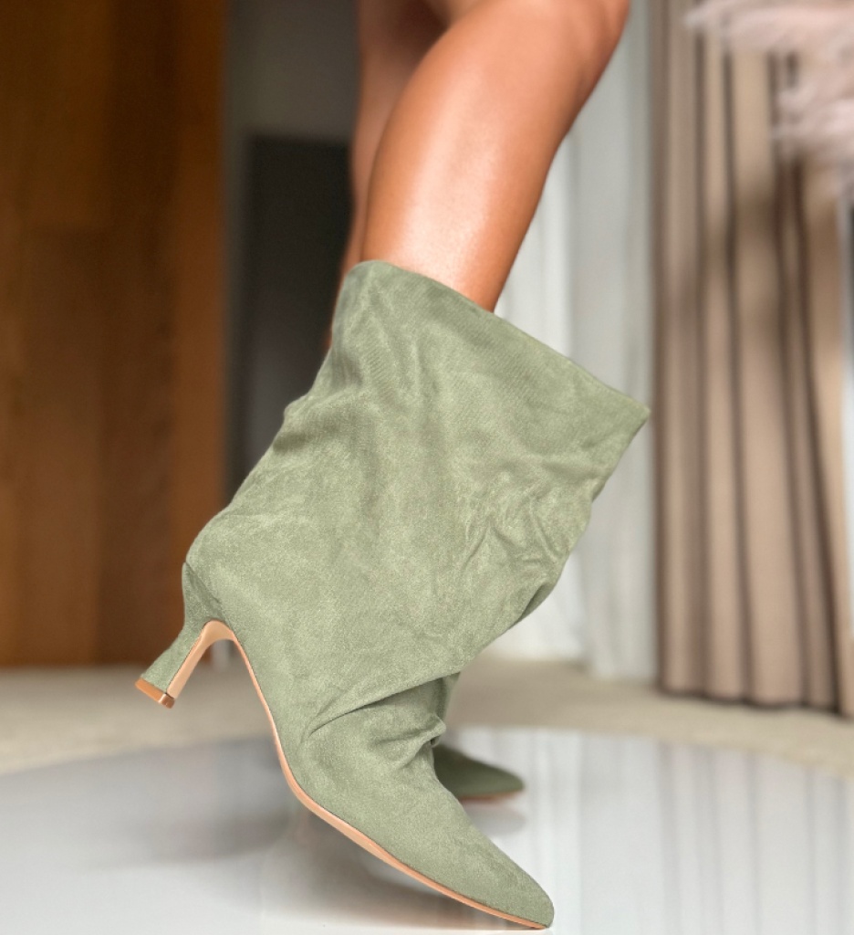 Botine Dama Byson Verzi - Elegant și Confortabil
