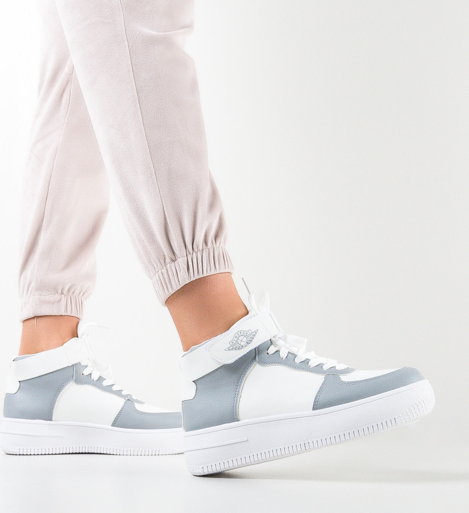 Sneakers Dama Nadir Gri | Confort și Stil - imagine 3