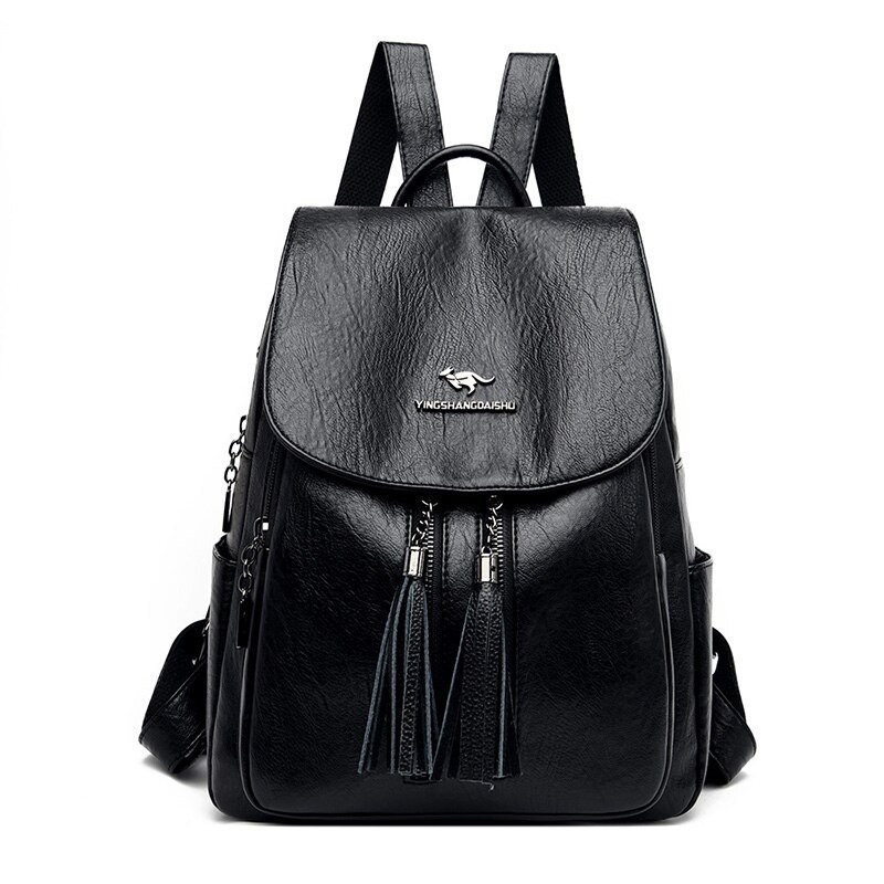 Rucsac dama Bailini Amanda GT555, negru, practic si elegant