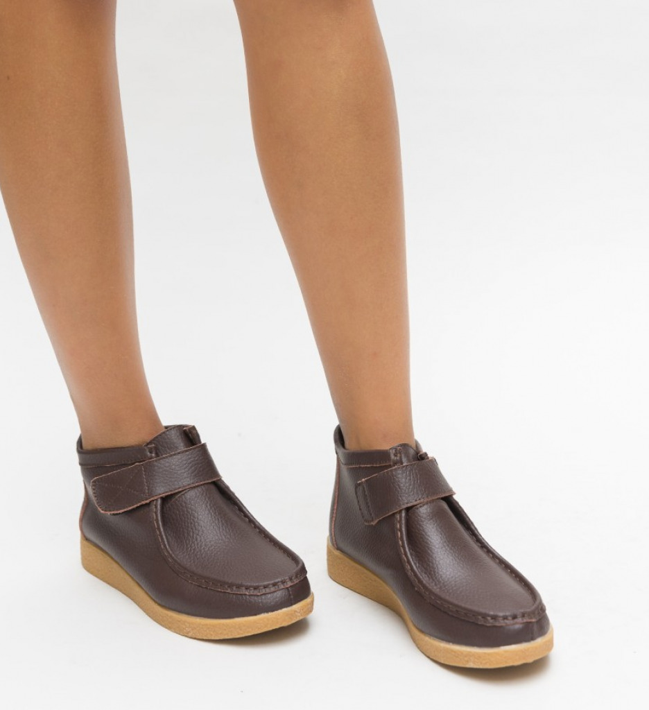 Pantofi Casual Debir Maro - Confort Stilat - imagine 2