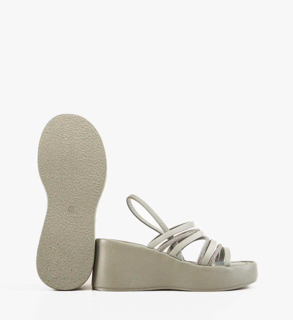 Platforme Dama Albastre Popry - Stil și Confort - imagine 4