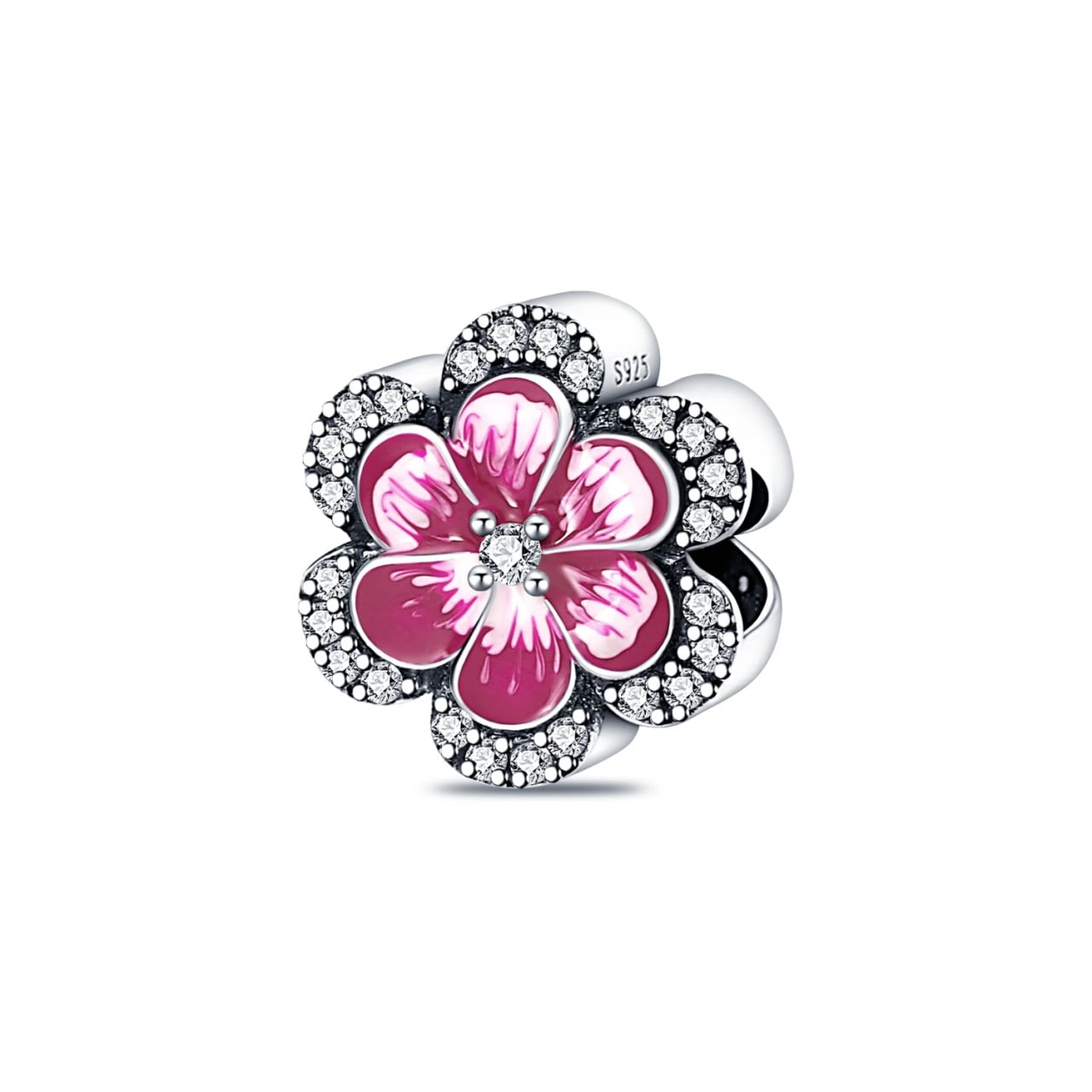 Charm Argint Delis Flori JW1122 - Design Elegant