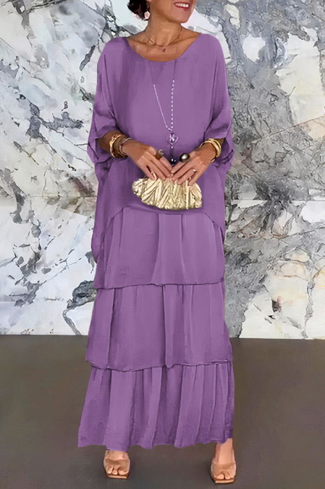 Rochie Matase Shopika cu Volane Eleganta