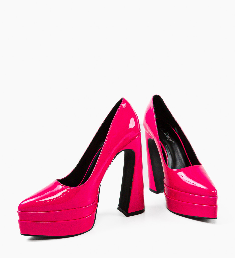 Pantofi Dama Dyscarpe Fuchsia Eleganți