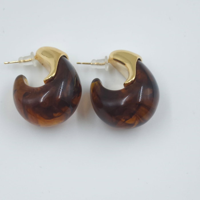 Cercei Picatură Chihlimbar & Argint 925 | Shopika