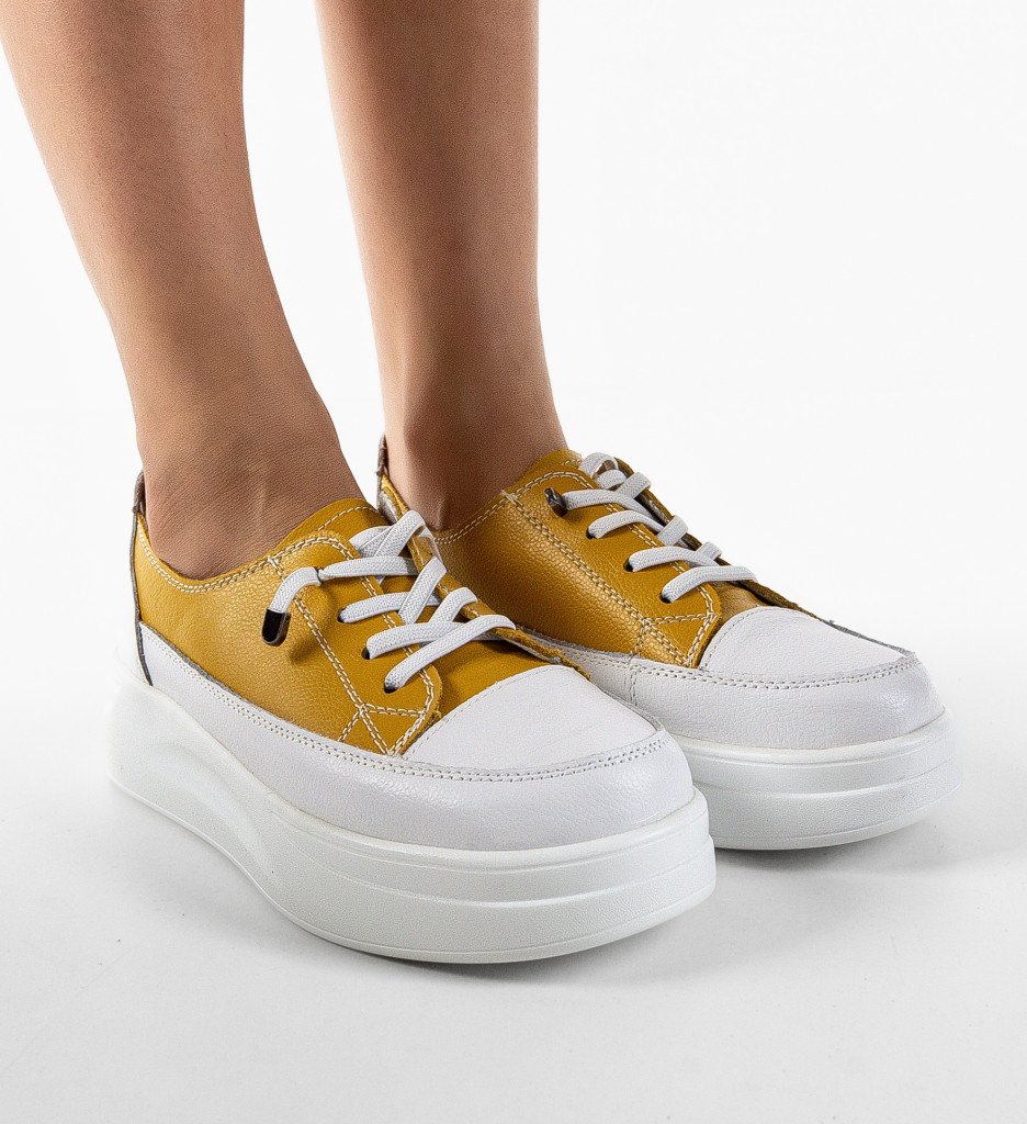 Sneakers Versec Galbeni | Confort și Stil