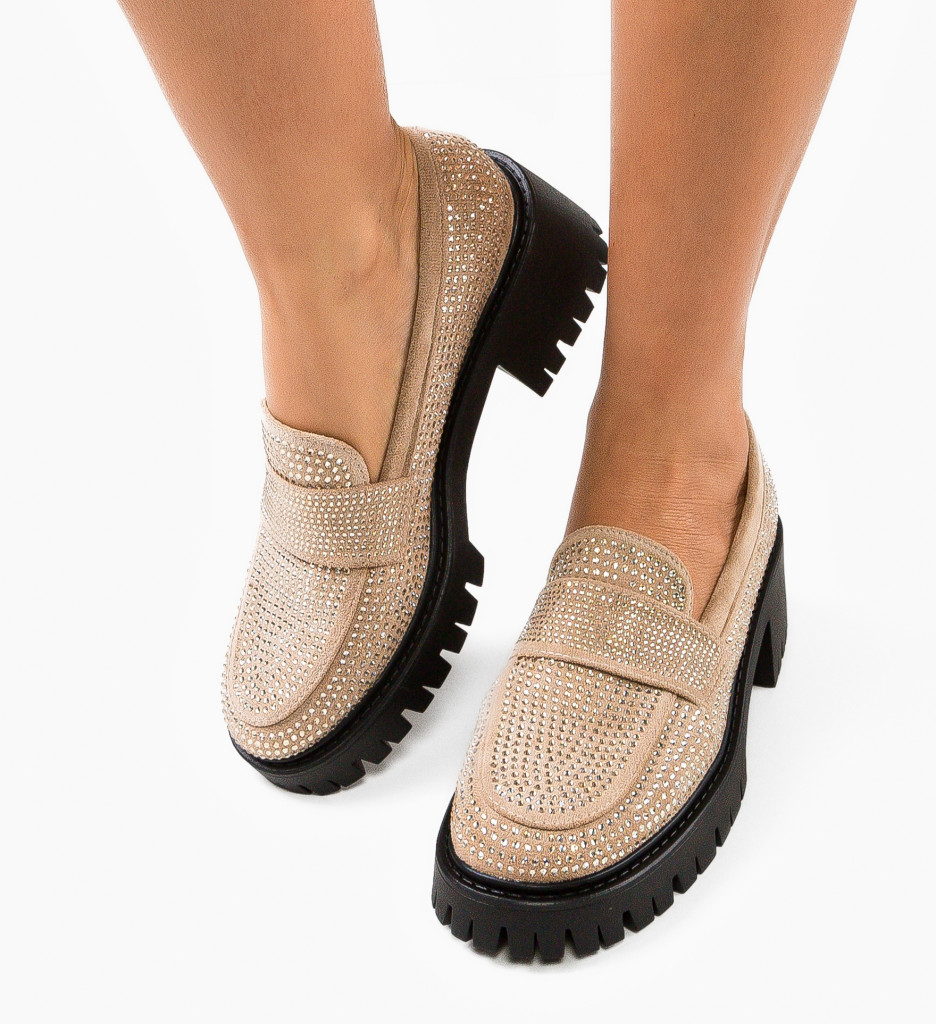 Pantofi Casual Marks Bej - Confort și Stil - imagine 3