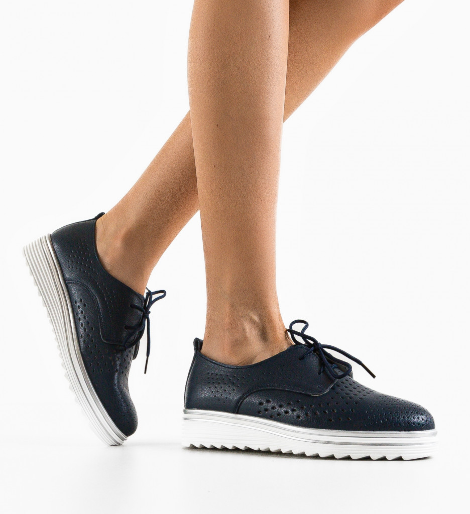 Pantofi Bleumarin Casual pentru Confort Zilnic