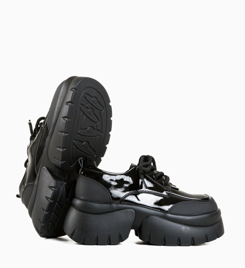 Pantofi Casual Miu Negri | Stil și Confort Zilnic - imagine 4