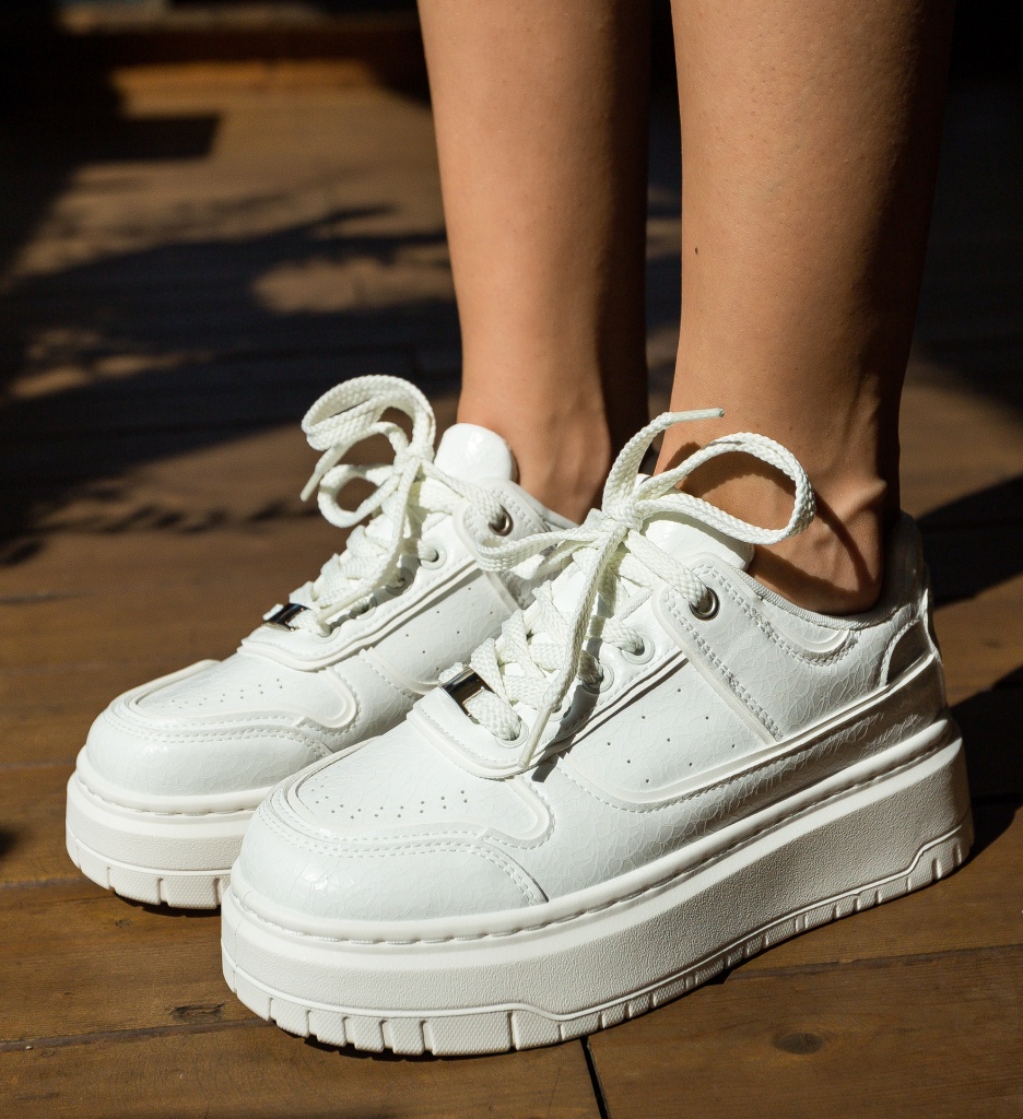 Sneakers Kline Albi - Confort și Stil Urban - imagine 7