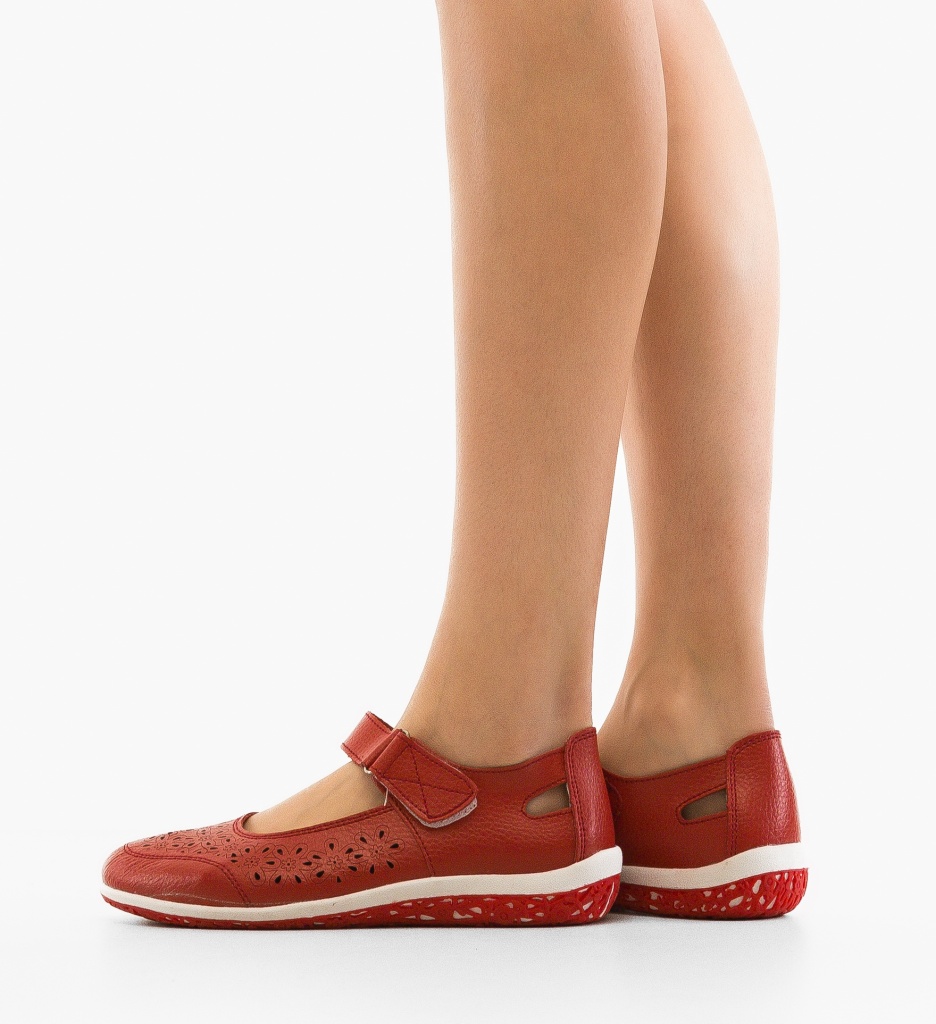 Pantofi Casual Fayvel Rosii - Stil și Confort - imagine 2