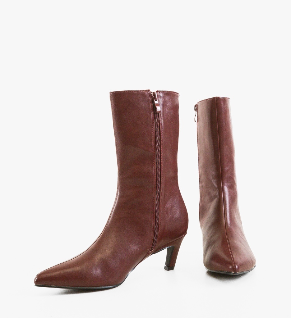 Botine Jorana Grena Depurtat - Eleganță și Confort - imagine 5