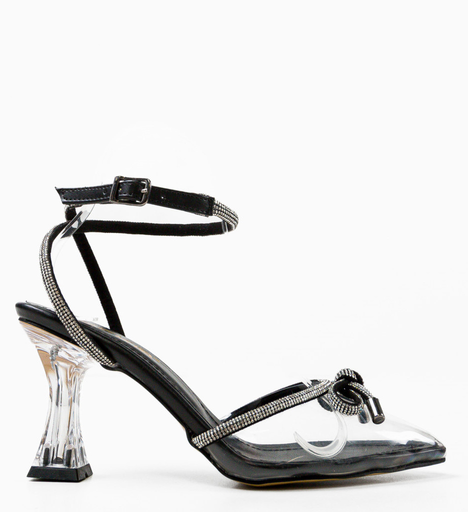 Pantofi Gonte Negri | Eleganță și Confort - imagine 5