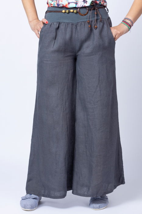 Fusta Pantalon In Gri Shopika - Stil Casual EleganT