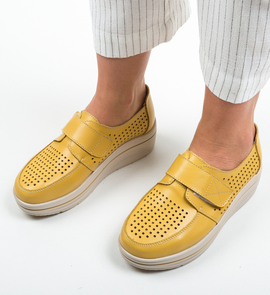 Pantofi Casual Galbeni | Stil și Confort Zilnic
