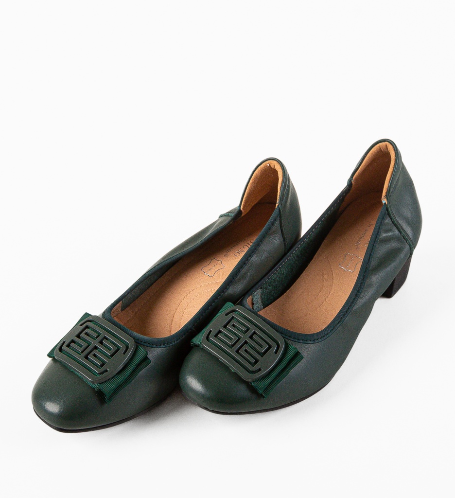 Pantofi Bobbi Verzi - Eleganță și Stil - imagine 6
