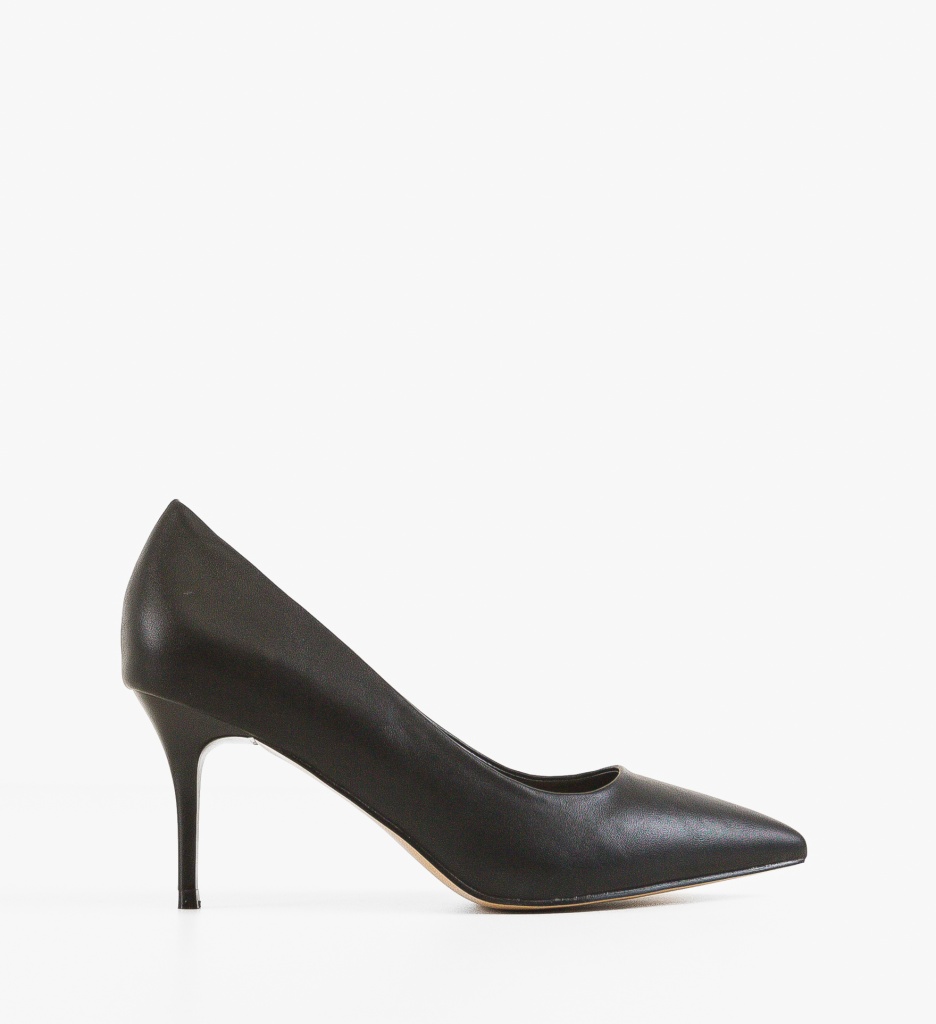 Pantofi Stiletto Negri Eleganți Adra - imagine 7