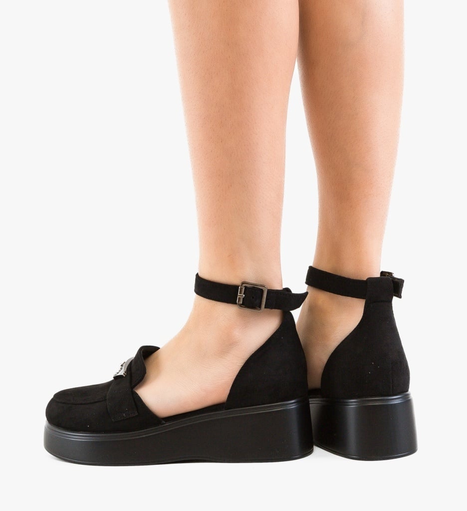 Pantofi Casual Terfly Negri 2 - Confort Stilat