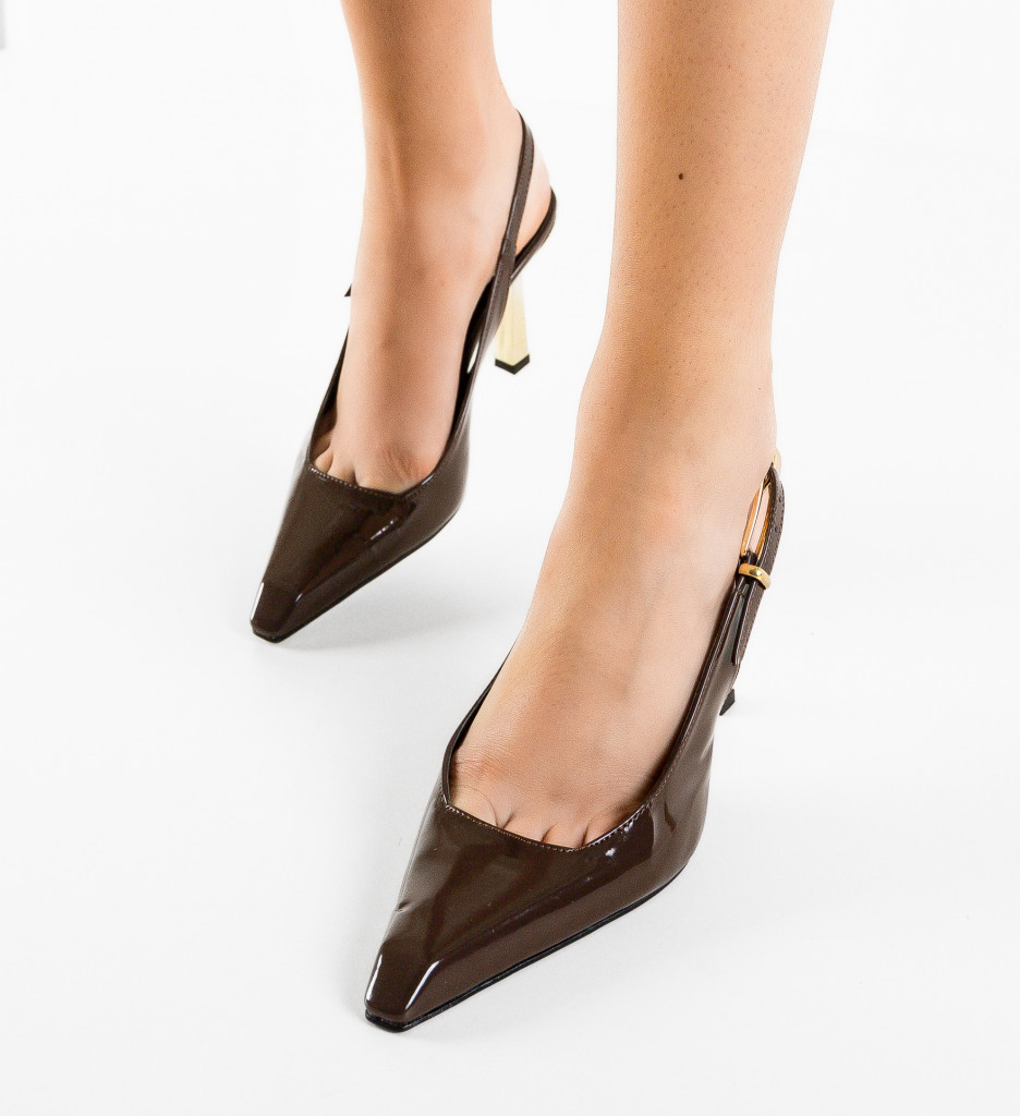 Pantofi Dama Dortine Maro | Stil și Eleganță - imagine 3