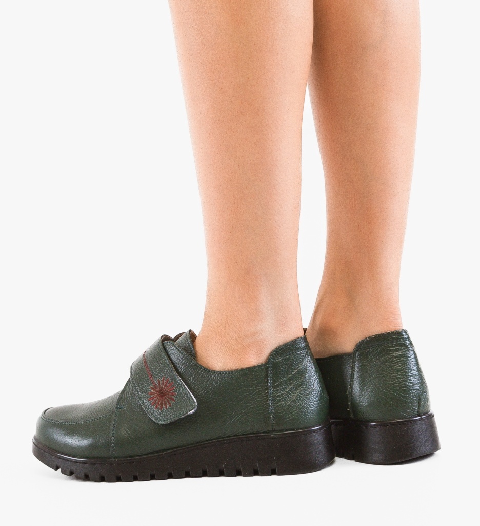 Pantofi Casual Marye Verzi - Stil și Confort - imagine 5