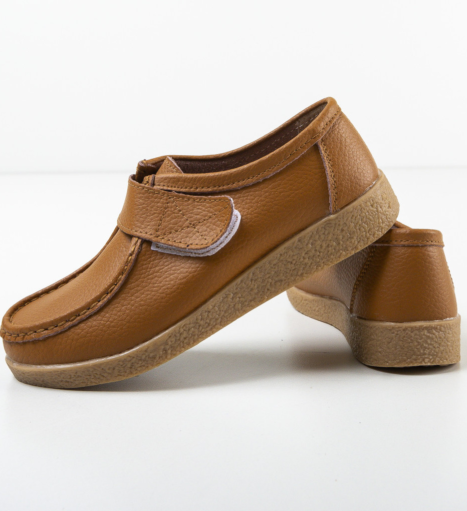 Pantofi Casual Monta Camel - Eleganță și Confort - imagine 5
