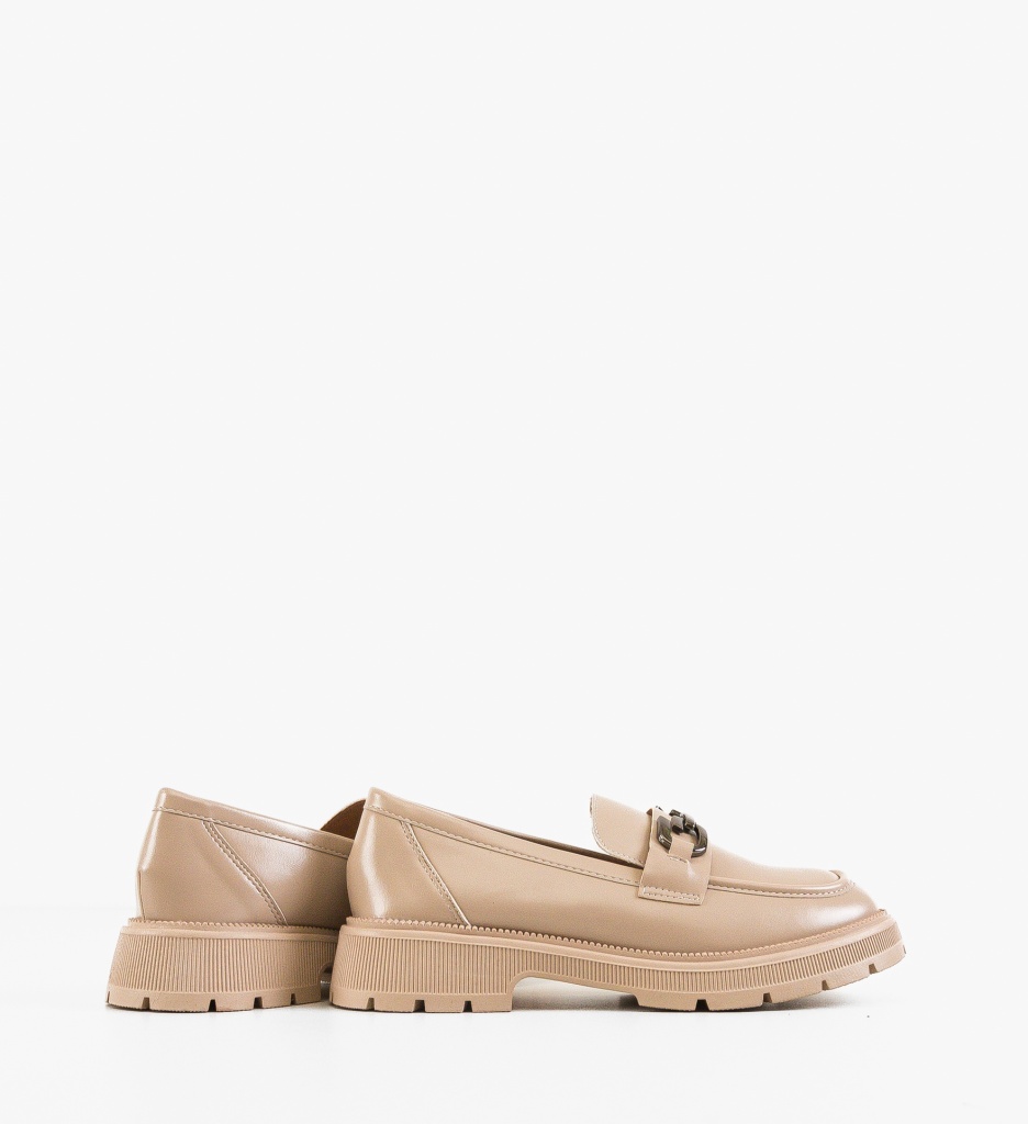 Pantofi Casual Dama Helios Bej - Confort si Stil - imagine 4