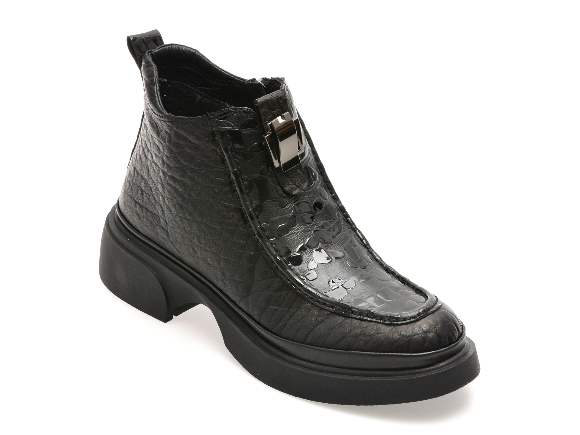 Ghete Gryxx Negre din Piele - Eleganță Asigurată