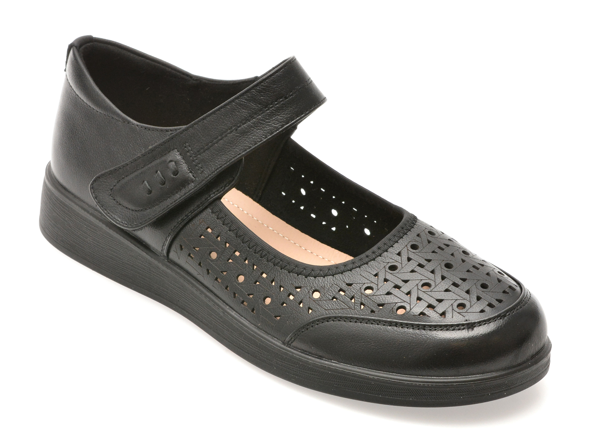 Pantofi FLAVIA PASSINI negri din piele naturală