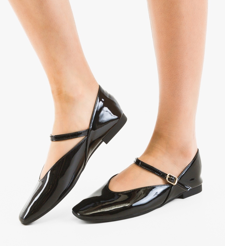 Balerini dama Perre Negri Casual Confortabili - imagine 9