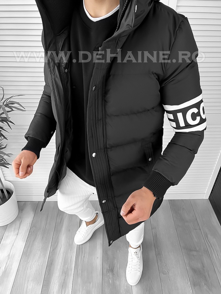 Geacă Barbati Neagră de Iarnă | Stil și Confort